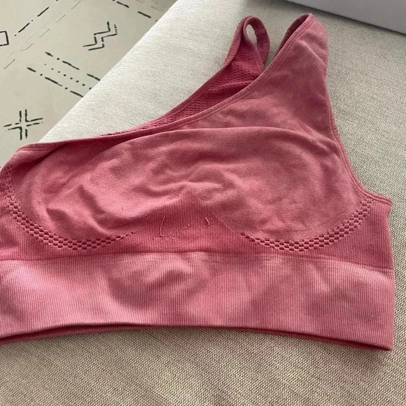 Avocado/ Vintage Red Rock One-shoulder - Picture 1 of 2
